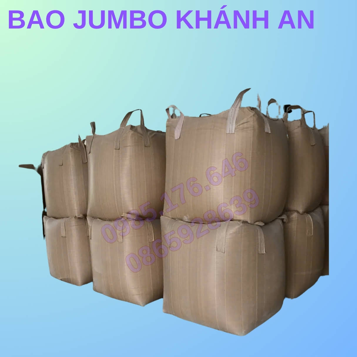 Bao jumbo đựng vôi ở Bắc Giang – Lựa chọn đúng đắn cho bà con làm vôi