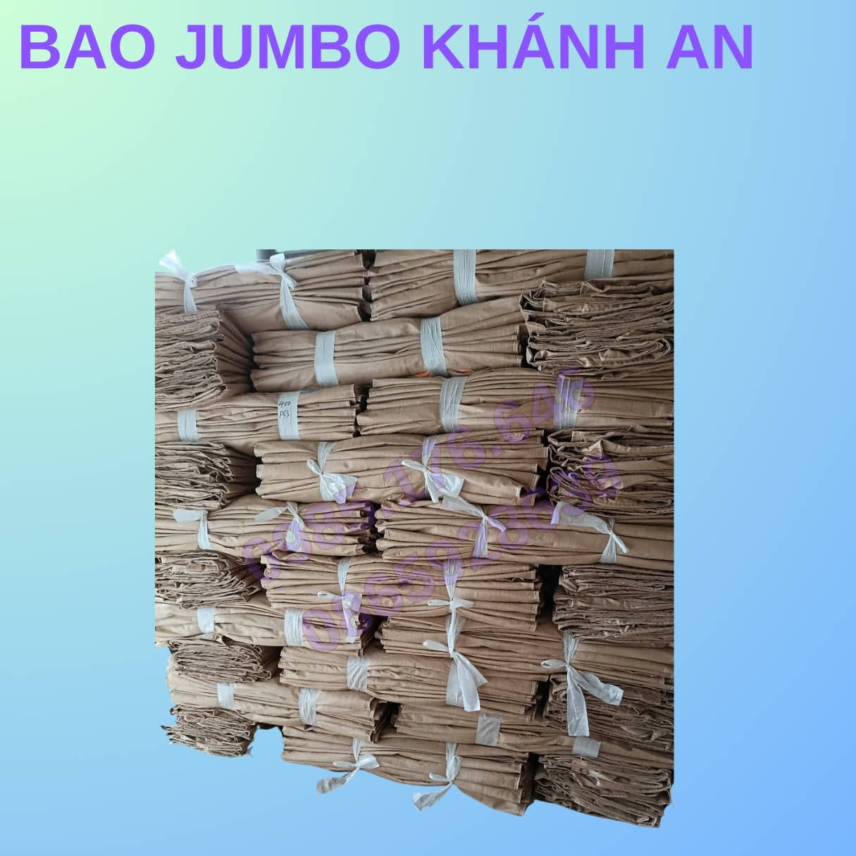 Bao Jumbo Đựng Viên Nén Ở Phú Thọ - Giải Pháp Đóng Gói Hiệu Quả Cho Bà Con