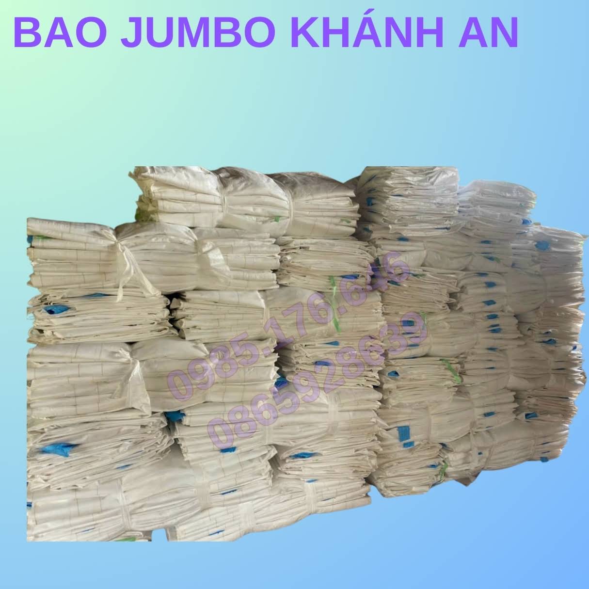 Bao jumbo đựng bắp ủ chua ở Bắc Giang – Giải pháp bảo quản thông minh cho bà con chăn nuôi
