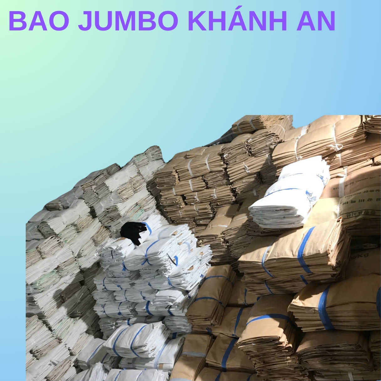Bao jumbo đựng viên nén ở Bắc Giang – Câu chuyện của sự tiện lợi và tiết kiệm cho bà con