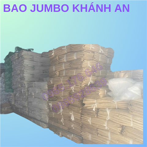 Ảnh Bao jumbo đựng cát ở Bắc Giang – Giải pháp tiết kiệm và bền bỉ cho bà con xây dựng